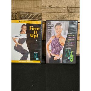 Lot of 2 DVDs - Debbie Siebers' Slim in 6 / Firm It Up Beachbody